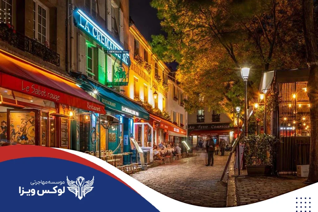 بهترین جاذبه‌های دیدنی پاریس در شب