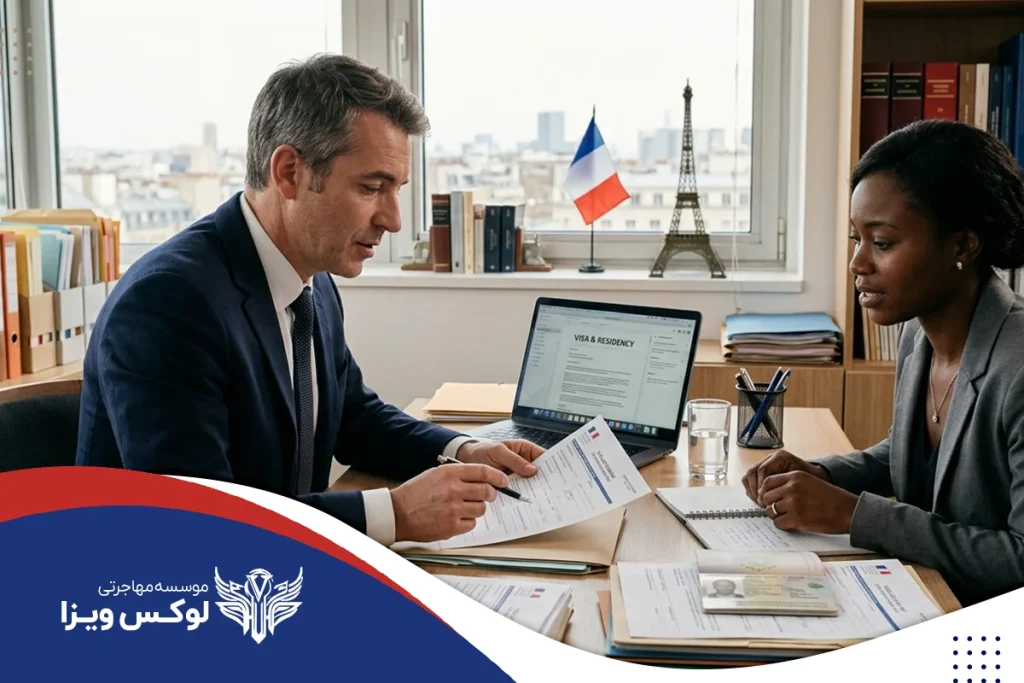وکیل فرانسوی مهاجرت